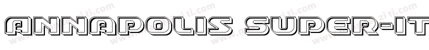 Annapolis Super-Ita字体转换